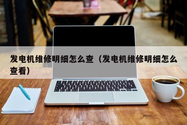 发电机维修明细怎么查（发电机维修明细怎么查看）